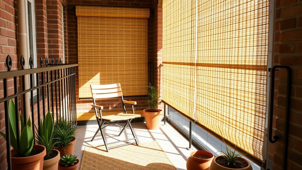 natural bamboo window coverings