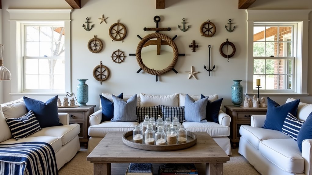 nautical decor excessively overdone