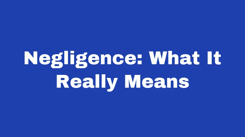Dog Bite Laws in Kansas (2026): Know Before You Go Outside 2 Negligence: What It Really Means