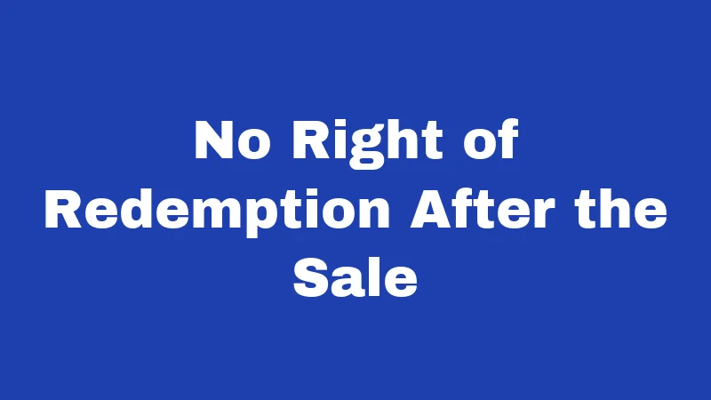 Foreclosure Laws in Louisiana (2026): Your Rights Before You Lose Your Home 3 No Right of Redemption After the Sale