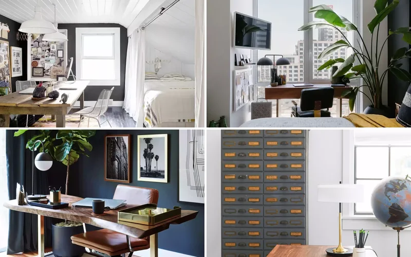 25 Creative Home Office Storage Solutions to Transform Your Workspace office storage ideas featured
