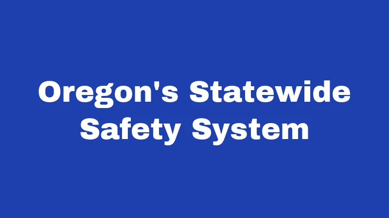 Bullying Laws in Oregon (2026): Your Rights, the Rules, and What Schools Must Do 3 Oregon's Statewide Safety System