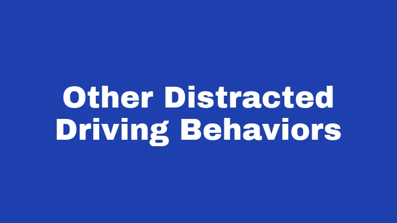 Cell Phone Laws in New Mexico (2026): The Texting Ticket Nobody Expects 4 Other Distracted Driving Behaviors