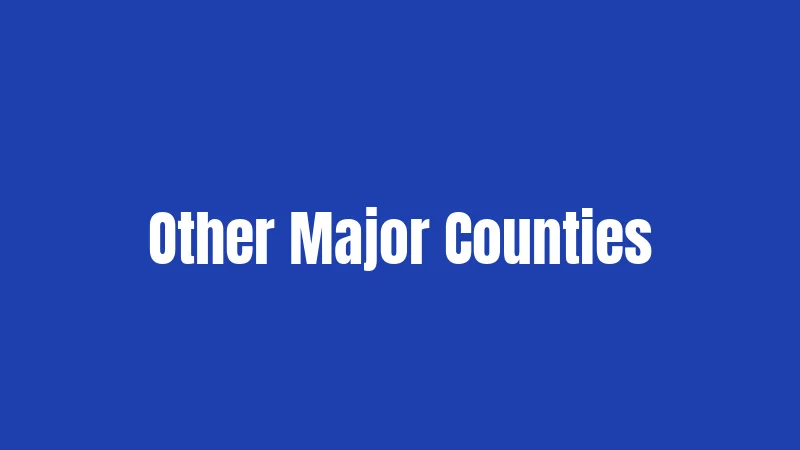 Other Major Counties
