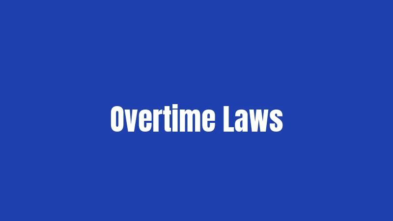 Overtime Laws