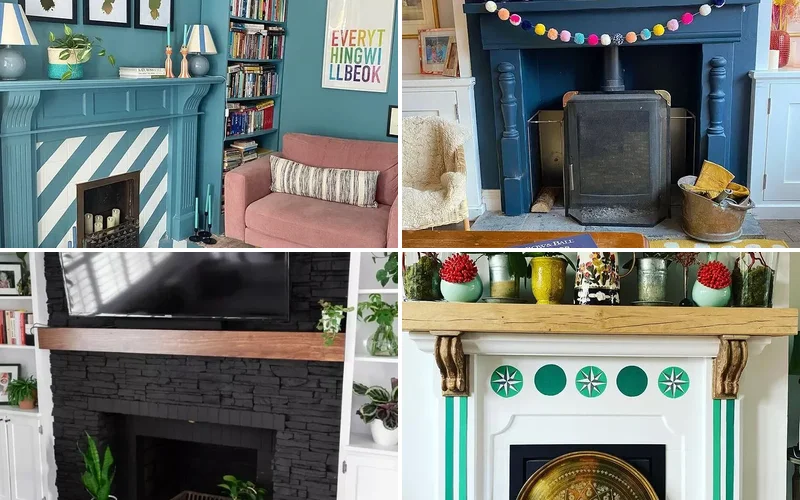 36 Stunning Painted Fireplace Ideas to Transform Your Living Space 1 painted fireplace ideas featured