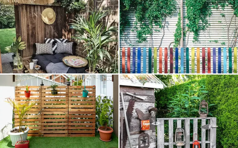 pallet fence ideas featured