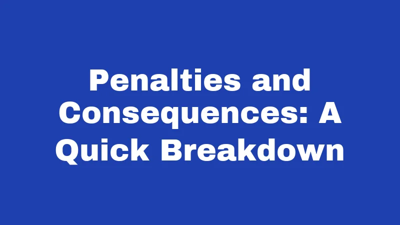Motorcycle Laws in Mississippi (2026): Rules Every Rider Must Know 4 Penalties and Consequences: A Quick Breakdown