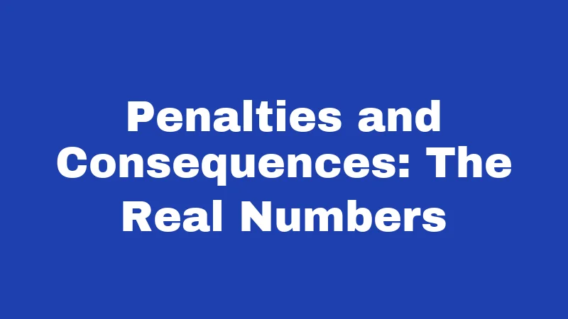 Penalties and Consequences: The Real Numbers