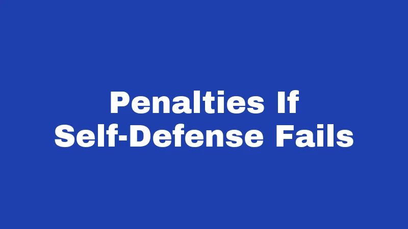 Self Defense Laws in Connecticut (2026): Your Rights May Surprise You 5 Penalties If Self-Defense Fails