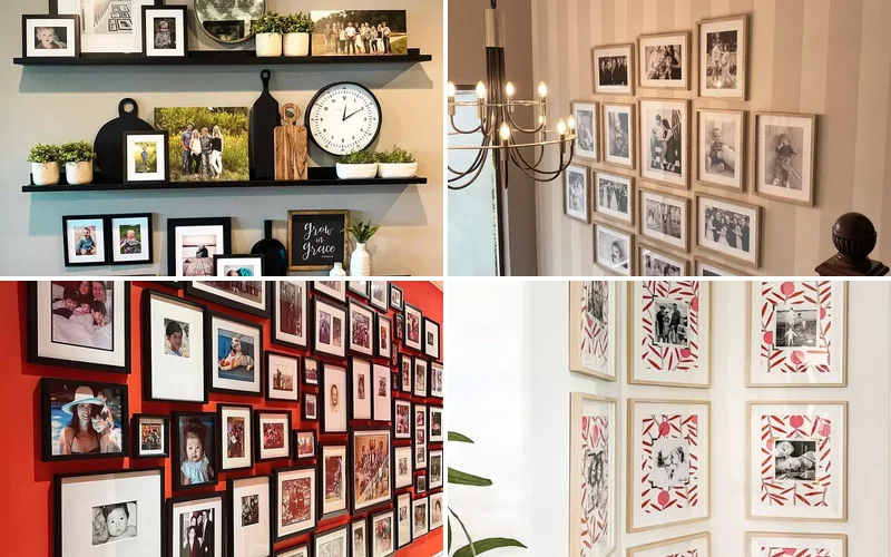 31 Creative Photo Wall Ideas to Transform Your Home