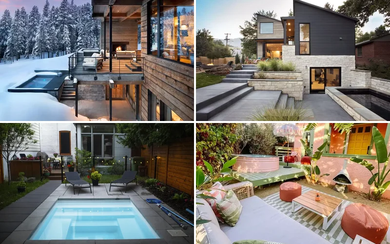 37 Stunning Plunge Pool Designs to Transform Your Backyard Into a Cool Summer Retreat
