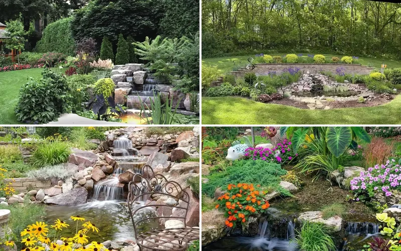 pond waterfall ideas featured
