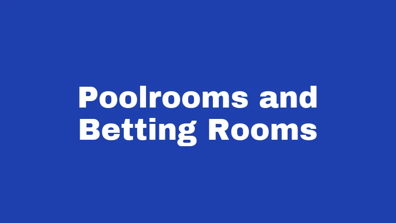 Game Room Laws in West Virginia (2026): The Rules Behind the Machines 2 Poolrooms and Betting Rooms