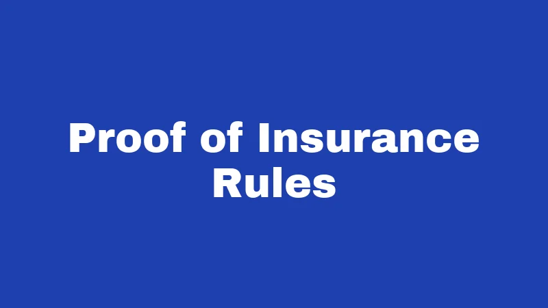 Car Insurance Laws in Nebraska (2026): The Coverage Rules Every Driver Should Know 2 Proof of Insurance Rules