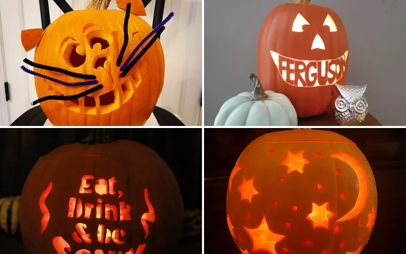 77 Creative Pumpkin Carving Ideas That’ll Transform Your Fall Decorating Game