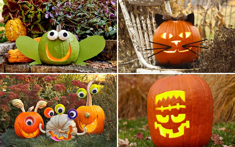 18 Fun Pumpkin-Carving Projects Perfect for Your Kids 14 18 Fun Pumpkin-Carving Projects Perfect for Your Kids