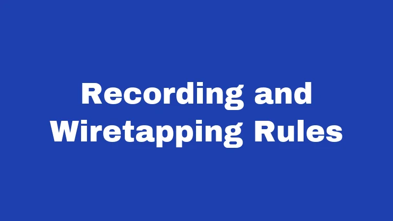 Invasion of Privacy Laws in Nebraska (2026): The Rules Nobody Explains Clearly 2 Recording and Wiretapping Rules