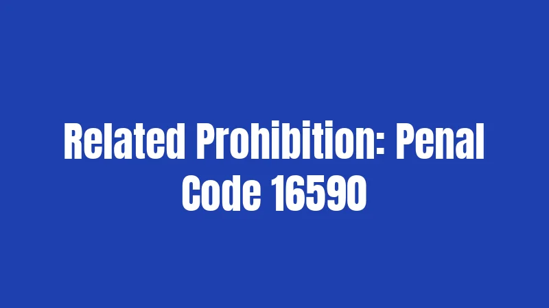 Brass Knuckle Laws in California (2026): Complete Legal Guide 2 Related Prohibition: Penal Code 16590