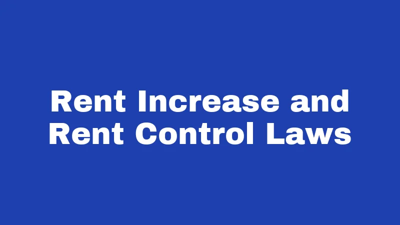 Landlord Laws in Connecticut (2026): Rights, Rules, and Real Consequences 2 Rent Increase and Rent Control Laws
