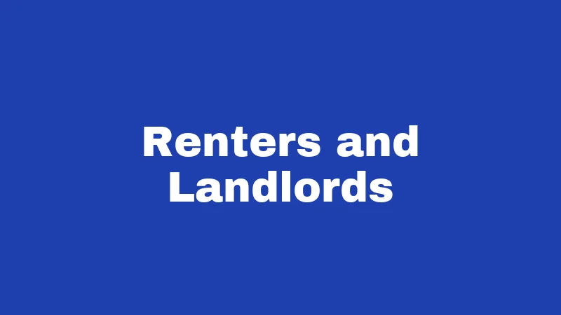Renters and Landlords
