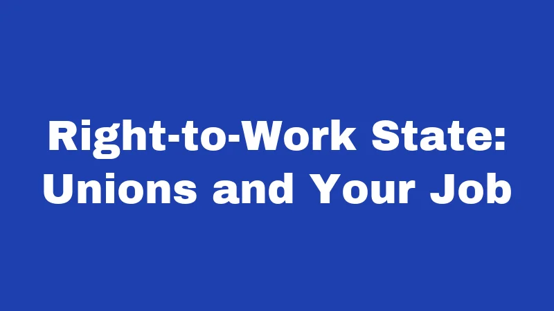 Employment Laws in Alabama (2026): Your Rights at Work, Simplified 3 Right-to-Work State: Unions and Your Job
