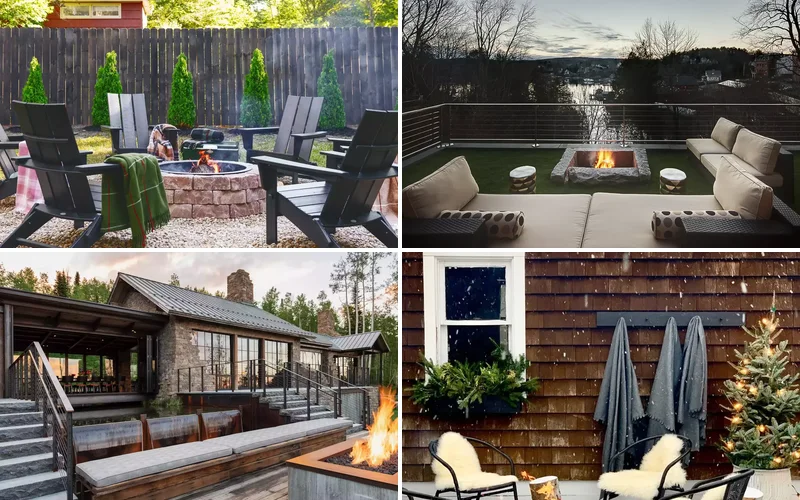 31 Cozy Rustic Fire Pit Designs That Transform Your Backyard Into a Peaceful Haven