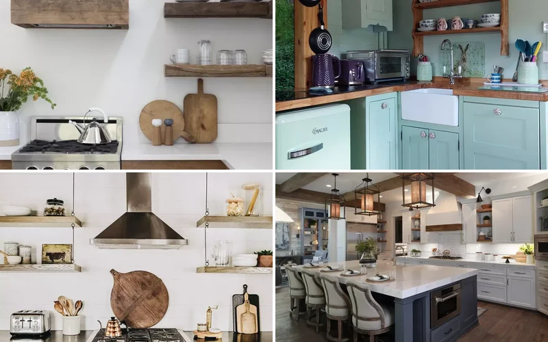 15 Rustic Kitchen Cabinet Ideas That'll Transform Your Cooking Space rustic kitchen cabinets ideas featured