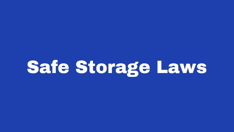 Gun Laws in Oregon (2026): Rules That Could Surprise You 4 Safe Storage Laws