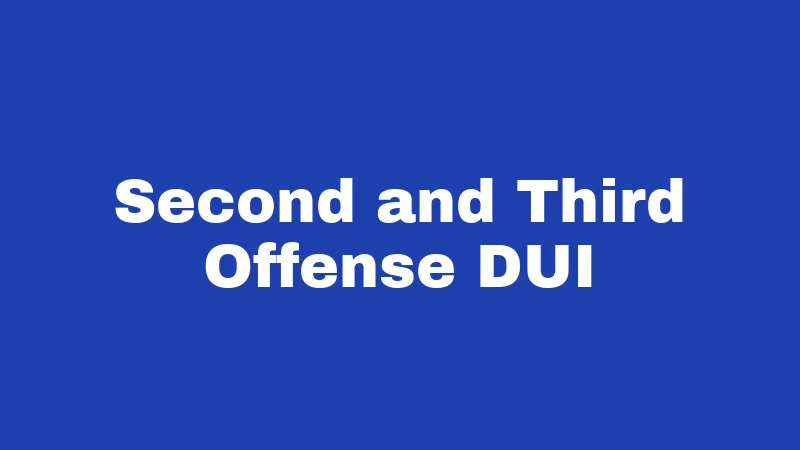 DUI Laws in Oklahoma (2026): Stricter Rules Every Driver Must Know 3 Second and Third Offense DUI