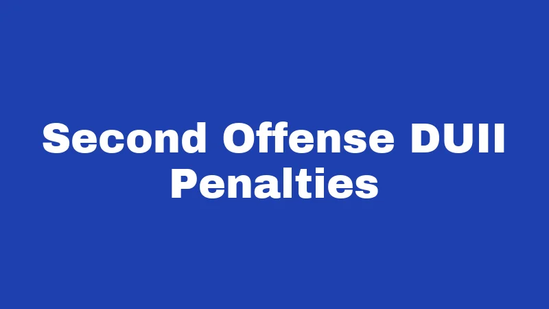DUI Laws in Oregon (2026): Stricter Than You Think 3 Second Offense DUII Penalties