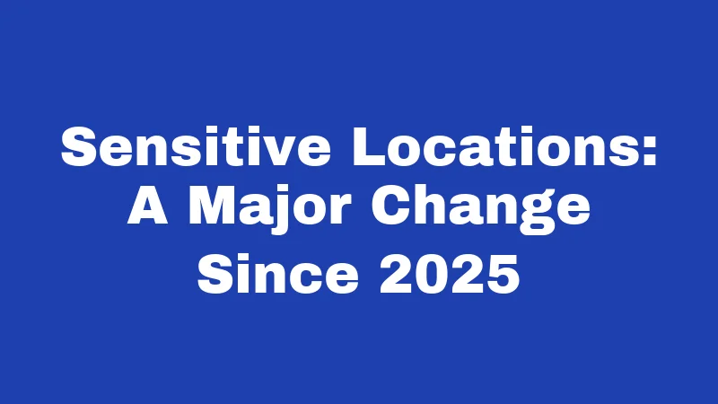 Immigration Laws in Kansas (2026): Big Changes Every Resident Should Know 4 Sensitive Locations: A Major Change Since 2025