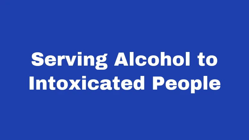 Alcohol Laws in Oregon (2026): Rules Every Resident Should Know 4 Serving Alcohol to Intoxicated People