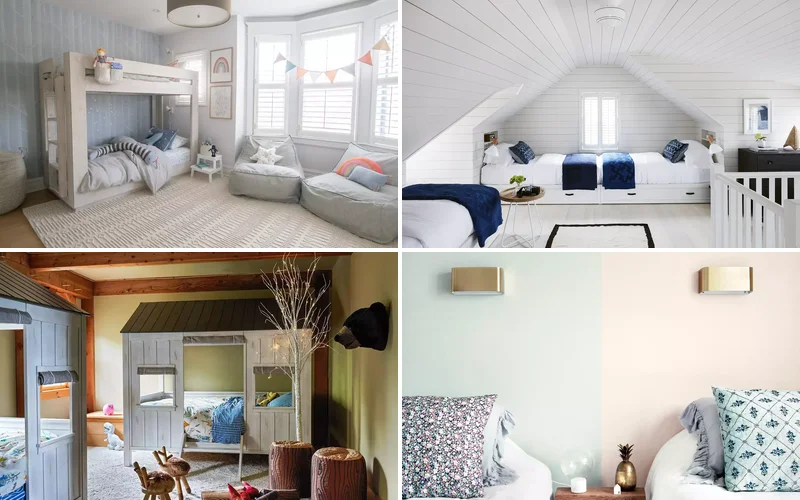 15 Creative Small Shared Bedroom Ideas to Maximize Every Square Inch 1 shared bedroom ideas for small rooms featured