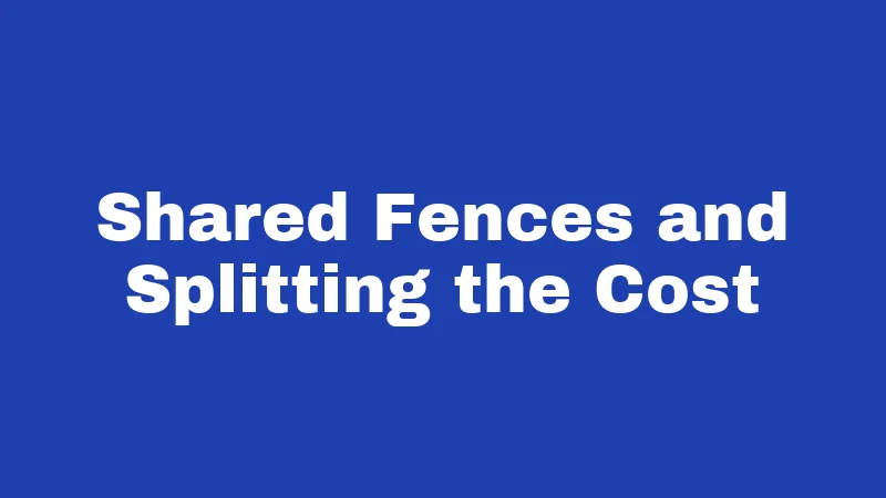 Fence Laws in Connecticut (2026): Rules Every Homeowner Must Know 3 Shared Fences and Splitting the Cost