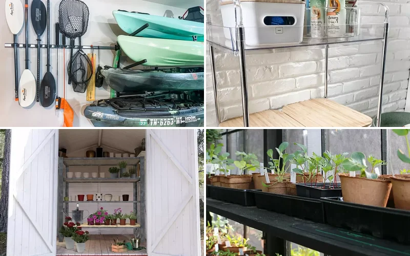 25 Smart Shed Storage Solutions to Transform Your Space