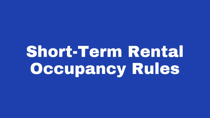Occupancy Laws in New Mexico (2026): The Bedroom Math Nobody Explains 3 Short-Term Rental Occupancy Rules