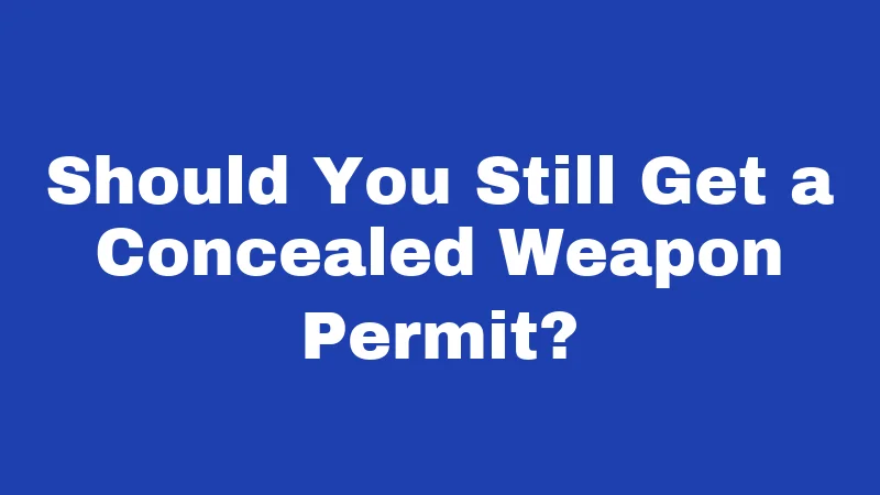 Gun Laws in South Carolina (2026): Big Changes You Must Know 2 Should You Still Get a Concealed Weapon Permit?