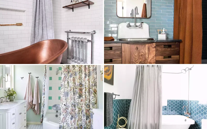 32 Shower Curtain Ideas to Transform Your Bathroom with Maximum Style