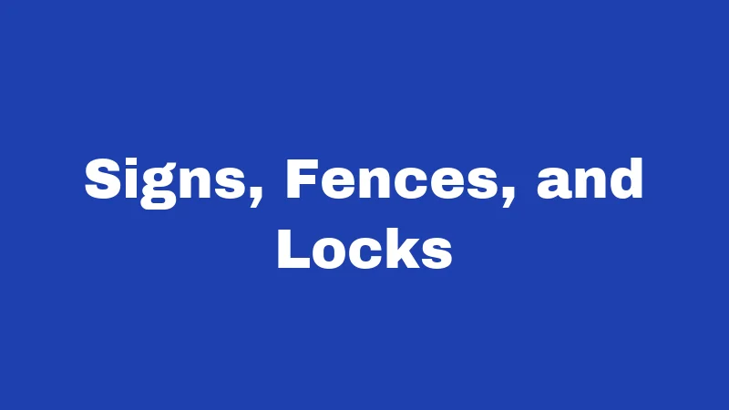 Dumpster Diving Laws in Arkansas (2026): Know Before You Dive 2 Signs, Fences, and Locks