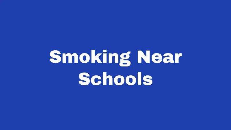 Tobacco Laws in Louisiana (2026): Rules Most Smokers Don't Know 3 Smoking Near Schools