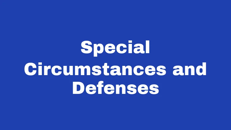 Stalking Laws in Arkansas (2026): Know Before It's Too Late 3 Special Circumstances and Defenses