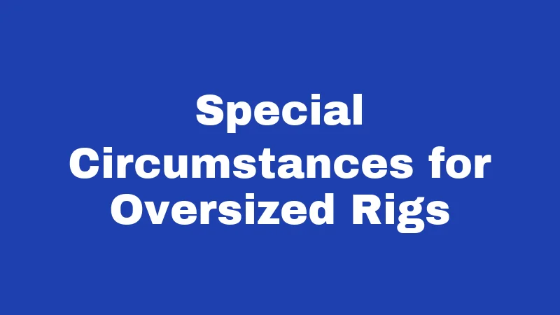 RV Laws in West Virginia (2026): The Mountain Road Rulebook 3 Special Circumstances for Oversized Rigs