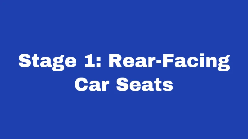 Car Seat Laws in Kansas (2026): Your Child's Ride Just Got Safer 1 Stage 1: Rear-Facing Car Seats
