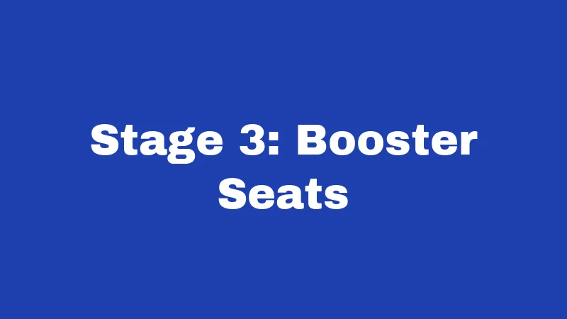 Car Seat Laws in Kansas (2026): Your Child's Ride Just Got Safer 2 Stage 3: Booster Seats