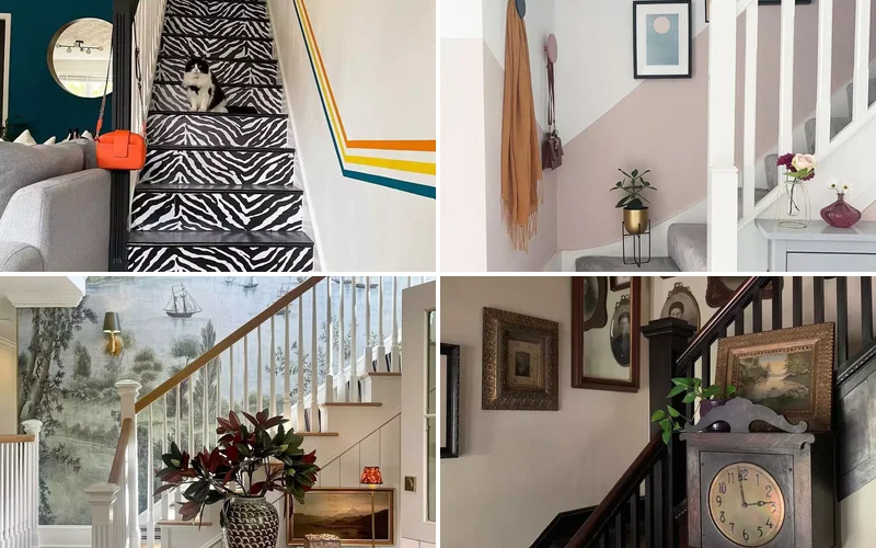 30 Creative Staircase Wall Decorating Ideas That Will Transform Your Space