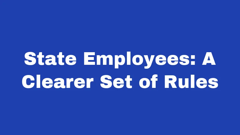 Per Diem Laws in Washington (2026): Know Your Rights Before You Travel 3 State Employees: A Clearer Set of Rules