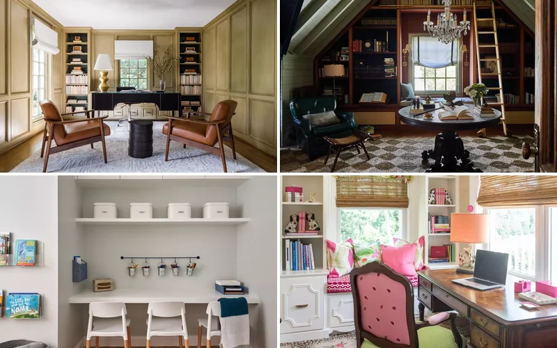 32 Study Room Ideas That Will Transform Your Workspace Into a Productivity Paradise 32 Study Room Ideas That Will Transform Your Workspace Into a Productivity Paradise