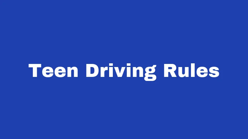 Driving Laws in Arkansas (2026): Drive Smart, Stay Safe 3 Teen Driving Rules