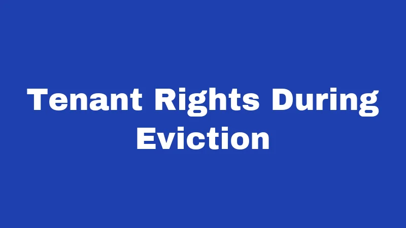 Eviction Laws in Louisiana (2026): Rules Every Renter and Landlord Should Know 3 Tenant Rights During Eviction